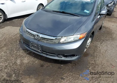 2012 Honda Civic Ex из США, поврежденный, VIN 19XFB2F87CE362822